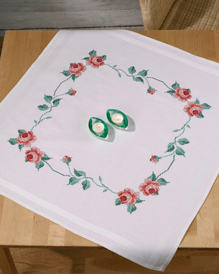 Printet tablecloth without yarn