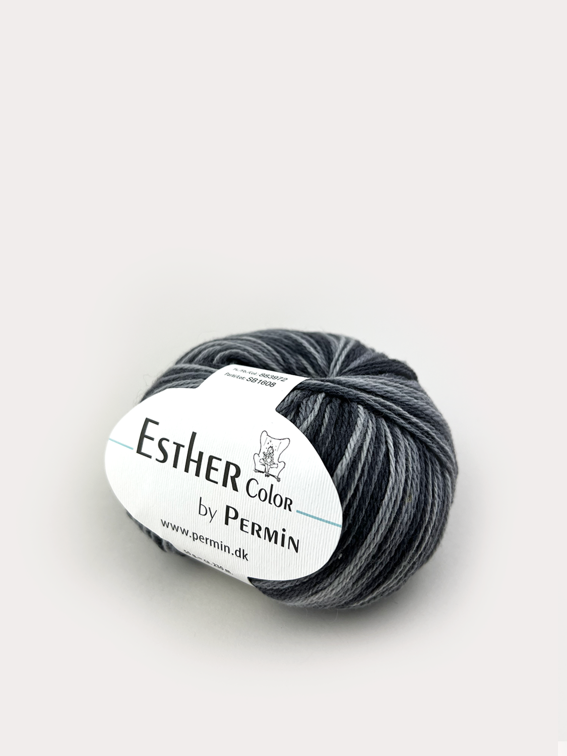 Esther Color black/grey20x50gr - Carl J. Permin A/S