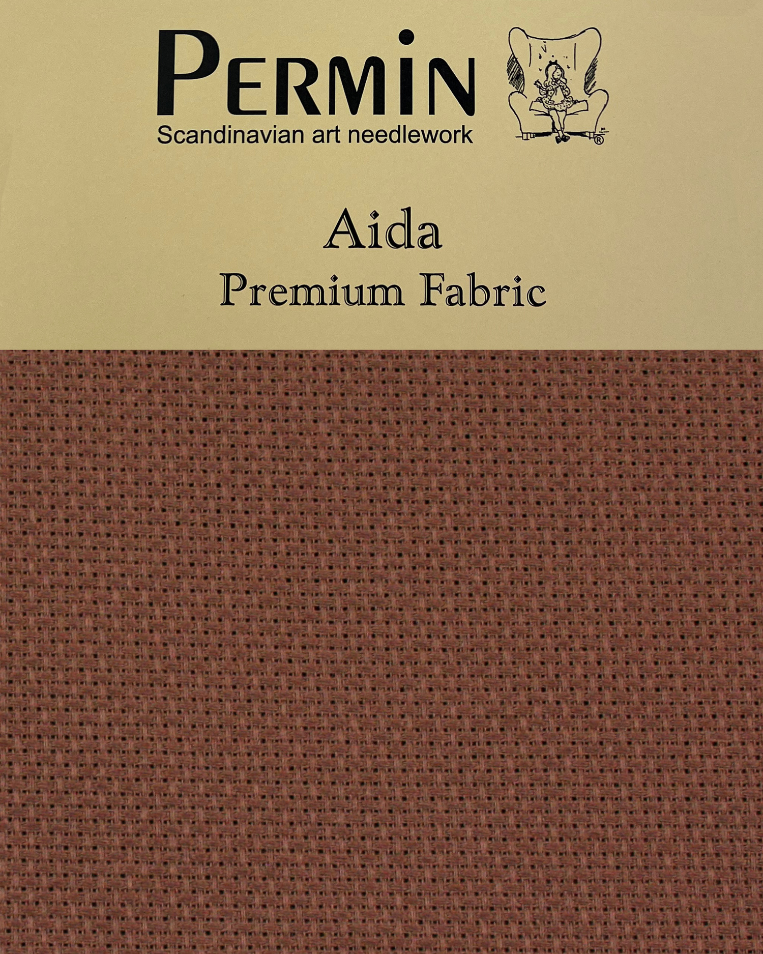Permin Aida 16 Count Precut 43 x 50 cm