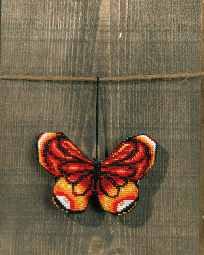 Butterfly red