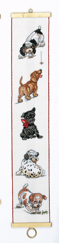 Dogs II linen