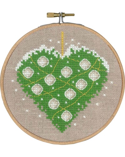Heart with ornaments
