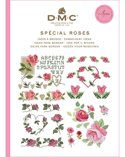 Embroidery book XXX roser