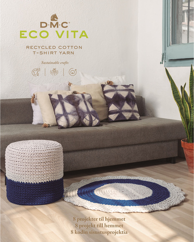 Eco-vita T-shirt yarn pattern book 8 projekter
