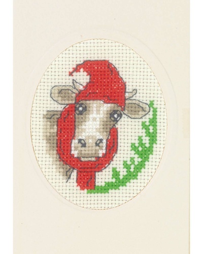 Cow w/card
