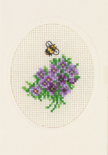 Flowercard violet