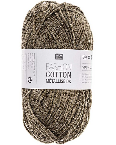 Fashion Cotton Métallisé DK, Moss Agate