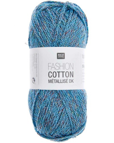 Fashion Cotton Métallisé DK, Blue
