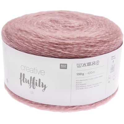 C Fluffily smokey pink 5x150gr