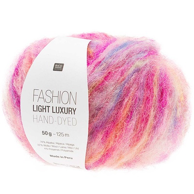 LIGHT LUXURY HAND-DYED PINK