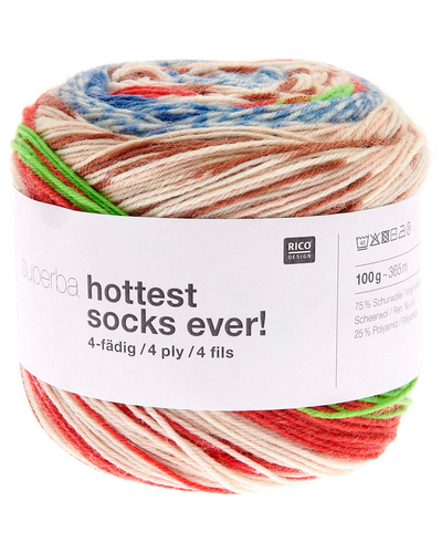 Superba Hottest Socks Ever! 4 ply