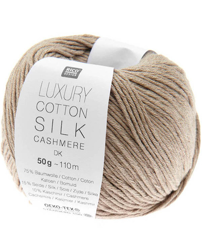 Luxury Cotton Silk Cashmere DK, Dusty sunrise
