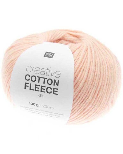Cotton Fleece pink 10x100