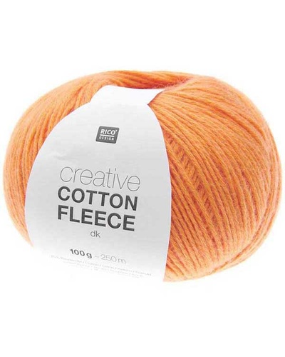 Creative Cotton Fleece DK, Orange