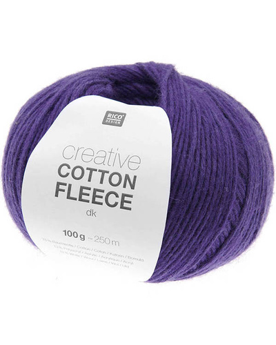 Cotton Fleece viol 10x100