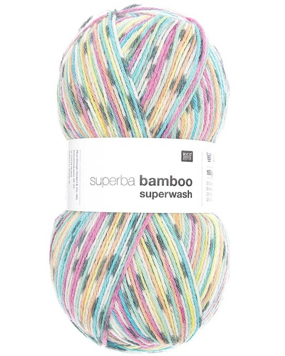 Superba Bamboo 4 ply, Multicolor
