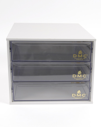 DMC 3 drawer  White