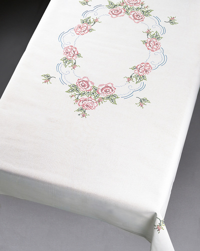 Printed tablecloth Crosstitch
