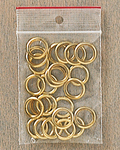 Brass rings  16mm 24pcs