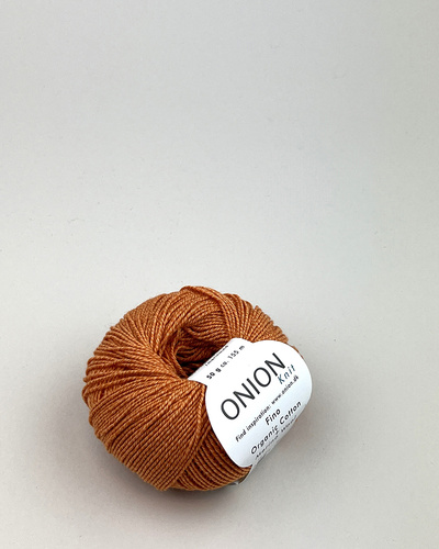 Fino Organic cotton+merino wool  Orange 