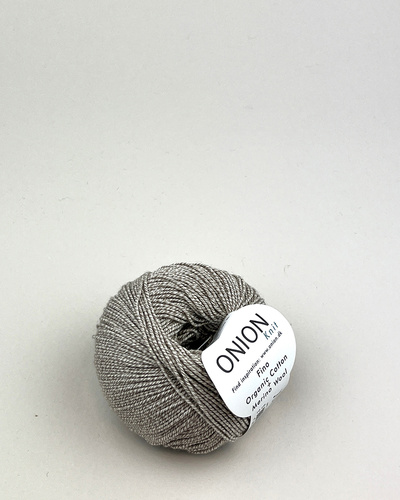 Fino Organic cotton+merino wool  Gråmeleret 