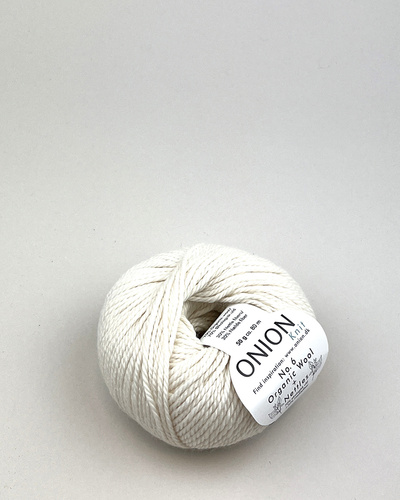 No.6 Organic Wool+Nettles  Råhvid