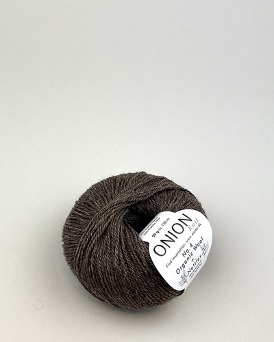 No.4 Organic Wool+Nettles  Brun