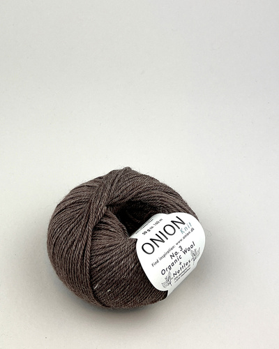 No.3 Organic Wool+Nettles  Brun