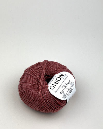 No.3 Organic Wool+Nettles  Marsala