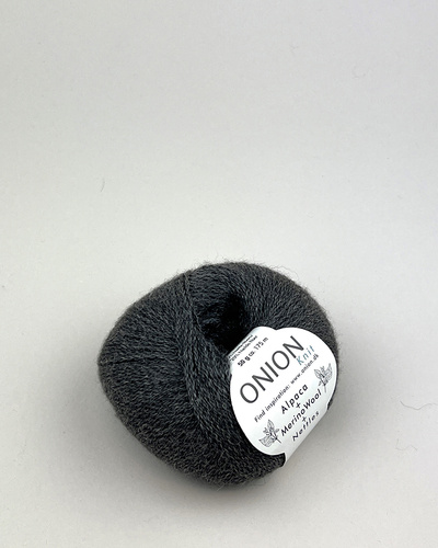 Alpaca+Merino Wool+Nettles  Mørk grå