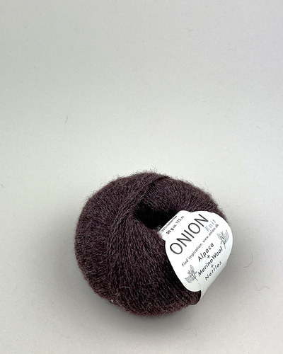 Alpaca+Merino Wool+Nettles  Sort oliven