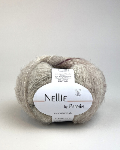 Nellie Beige/eggplant/brown