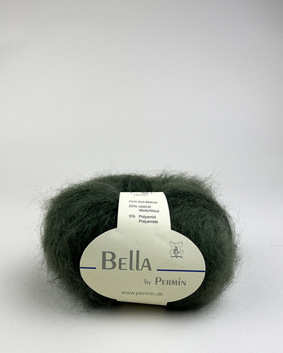 Bella mohair Dark army