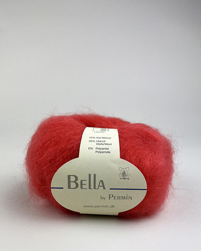 Bella mohair Cinnober