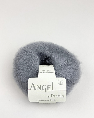 Angel mohair Ashgrey