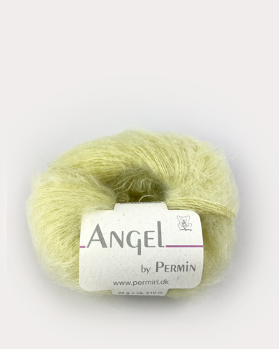 Angel mohair pale yellow
