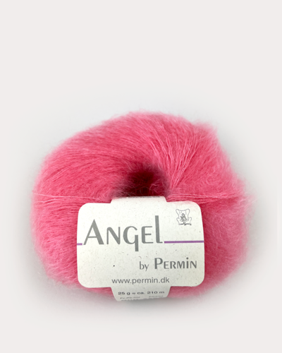 Angel mohair Hell pink