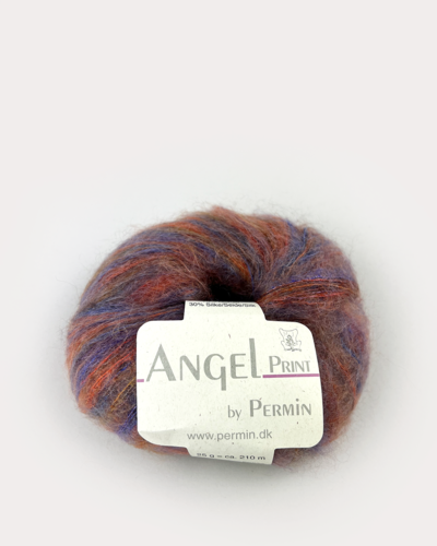 Angel print lilla/orange 40x25