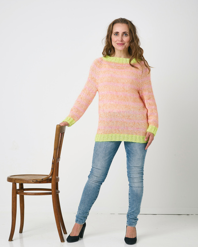 Angel Stribet sweater m/neon