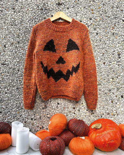 Halloween sweater 2-12 år