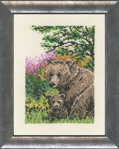 Bjørn med unge