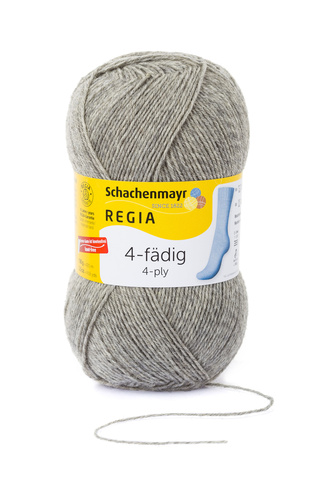 4-Ply 100g, flanell meliert