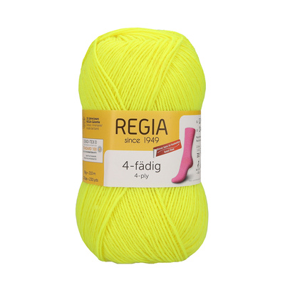 Regia 4P 20x50g Neon Yellow