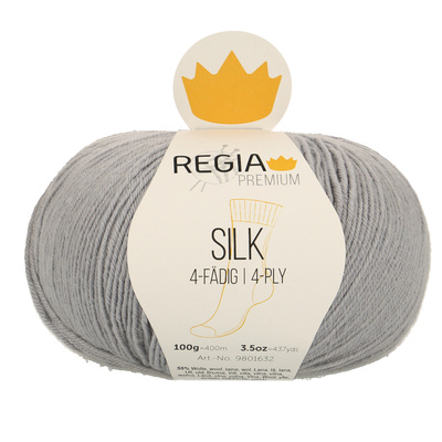 PREMIUM Silk, silberblau