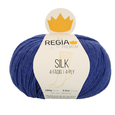 PREMIUM Silk, navy blue