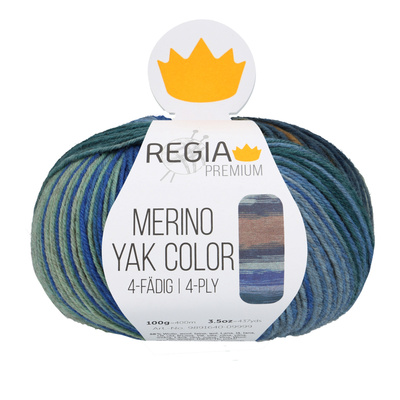 PREMIUM Merino Yak Color, meadow gradient color