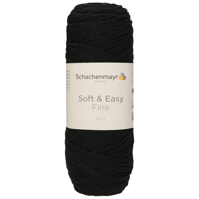 Soft & Easy Fine, schwarz color