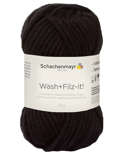Wash+Filz-it!, black