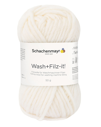 Wash+Filz-it!, white
