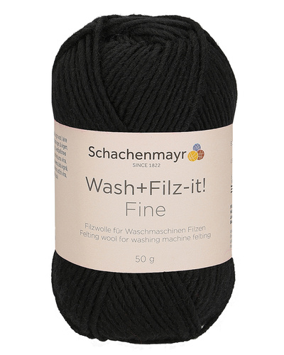 Wash+Filz-it! Fine , black